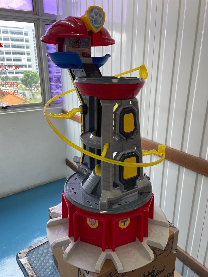 Paw patrol mighty lookout tower discount