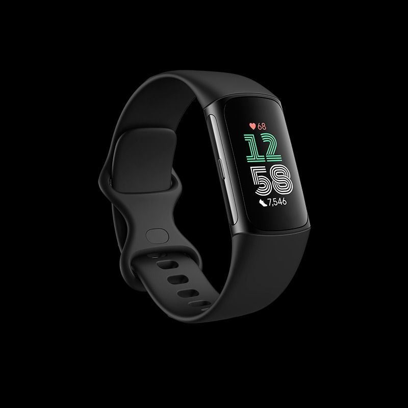 Fitbit Charge 6 Health and Fitness Tracker, Obsidian/Black