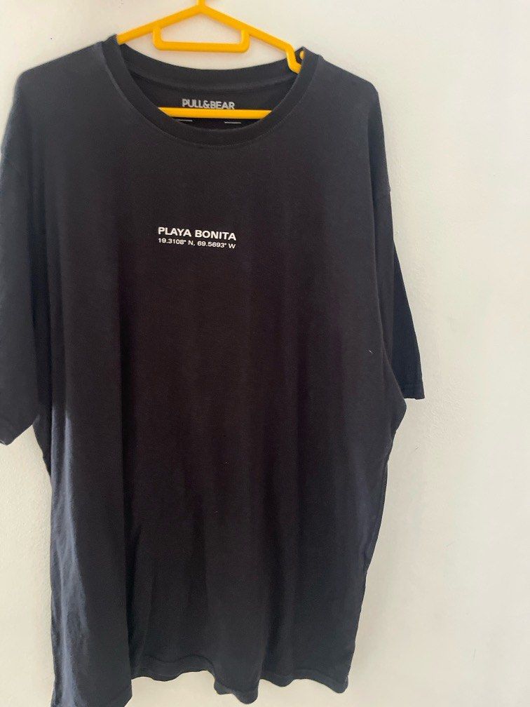 Pull n Bear Oversized shirt Men s Fashion Tops Sets Tshirts