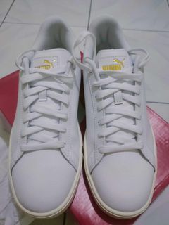 Puma white shoes
