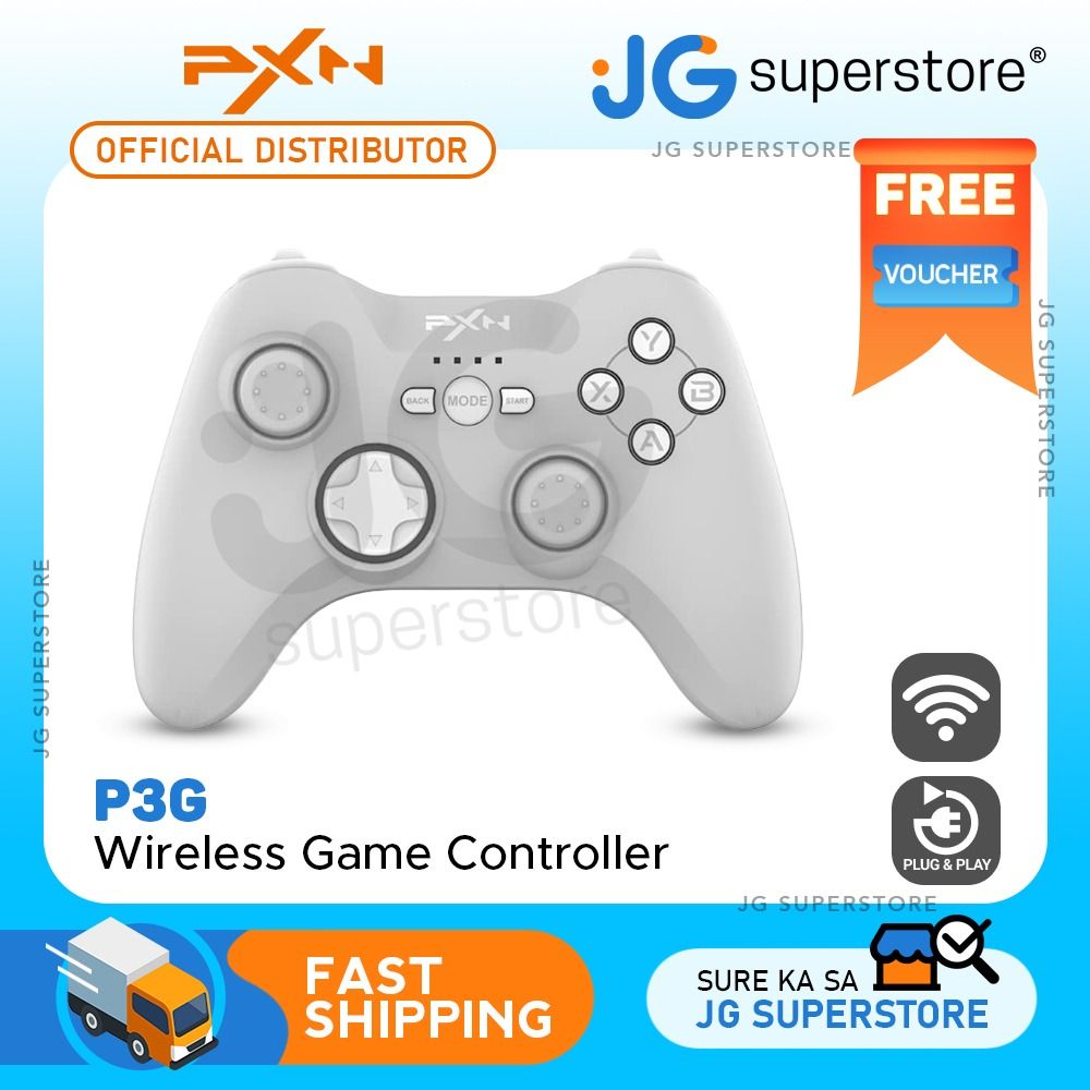 PXN P3 Portable Wireless/USB Connection Game Controller for PC, Android, PS3 Devices (Blue, Gray) | JG Superstore (Category: Other Photography Accessories) located in San Juan City. Submitted by jg.superstore (Listing ID 1258770308, Image 3). Description: █ JG Superstore █ 【Trusted Seller Since 2011】 【We Accept Any Special Order】 【Dedicated Customer Service】 【📍 】3/F Annapolis Tower, 43 Annapolis St. Greenhills San Juan - Front of Unionbank (plea