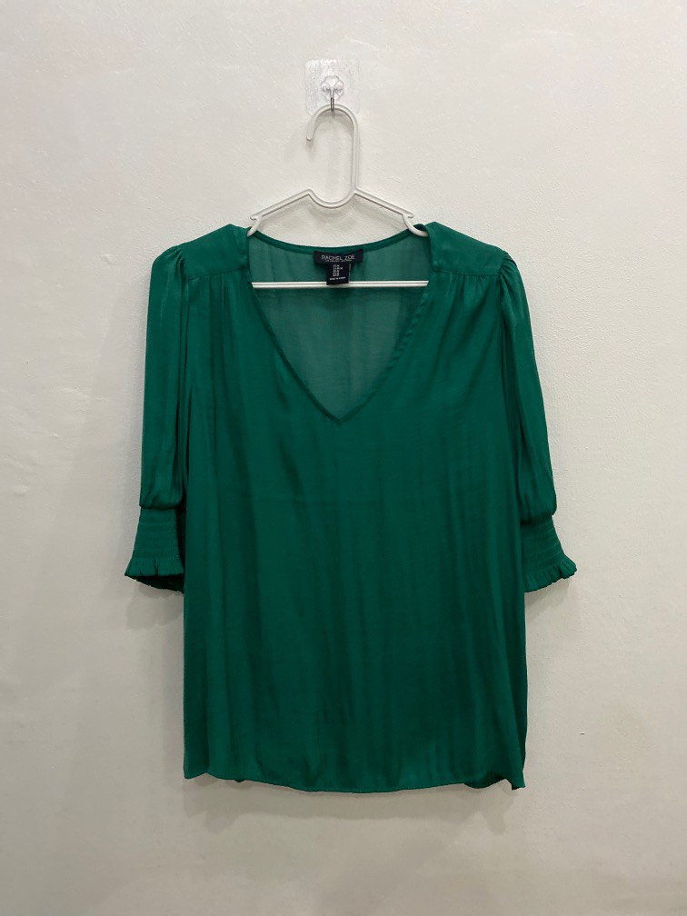 Zoe Lace Blouse - Milky Green