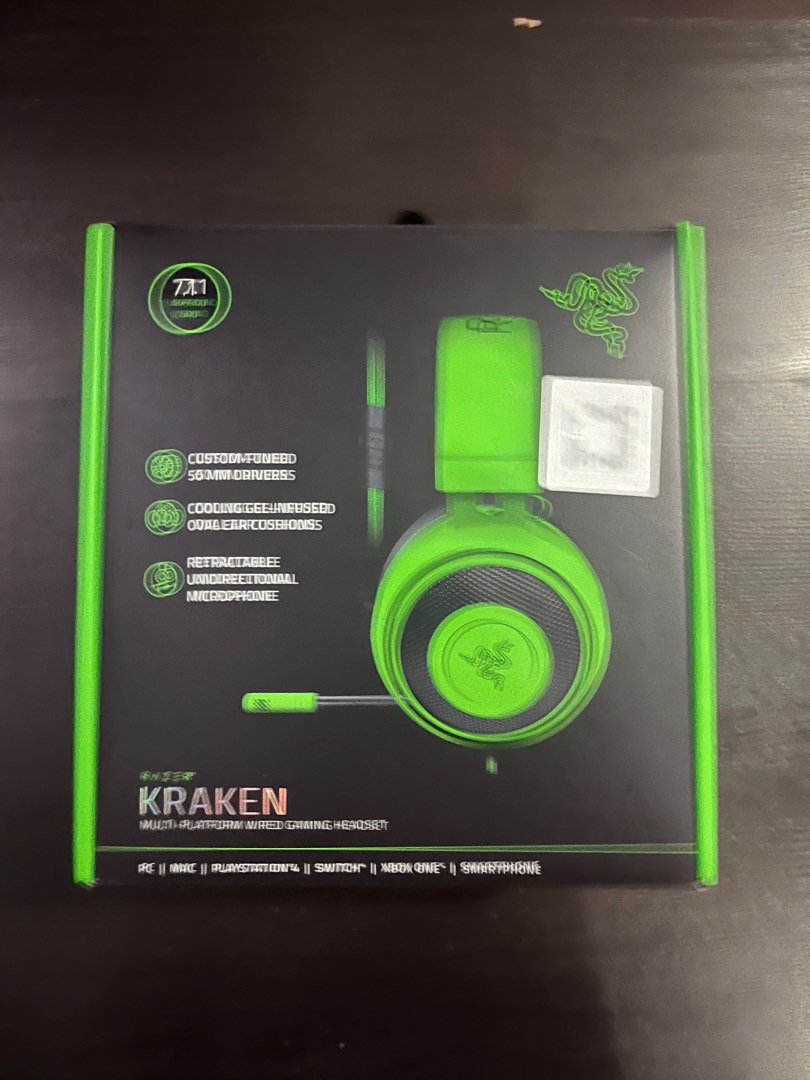 Razer Kraken Headphones, Audio, Headphones & Headsets on Carousell