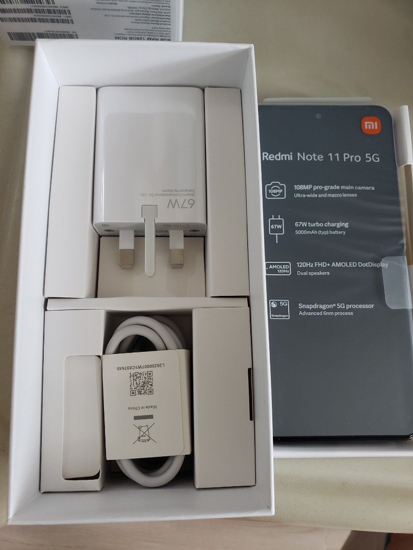 Redmi Note 11 Pro 5G, 手提電話, 手機, 其他手機- Carousell