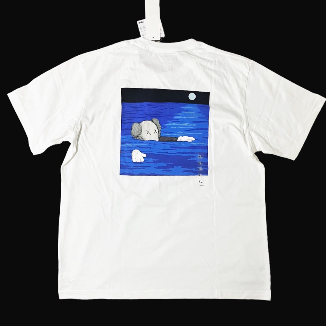 Retail price Kaws Uniqlo 2023 BNWT, Men's Fashion, Tops & Sets