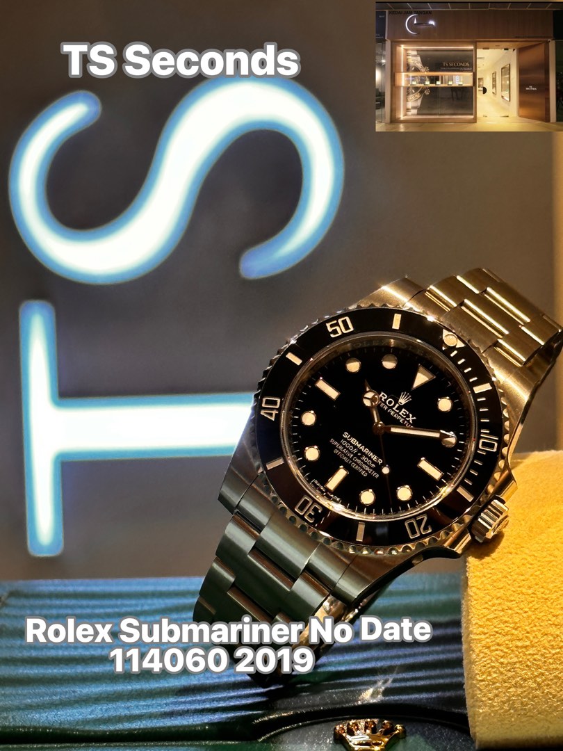 Rolex submariner No Date 114060 2019 40mm Luxury Watches on