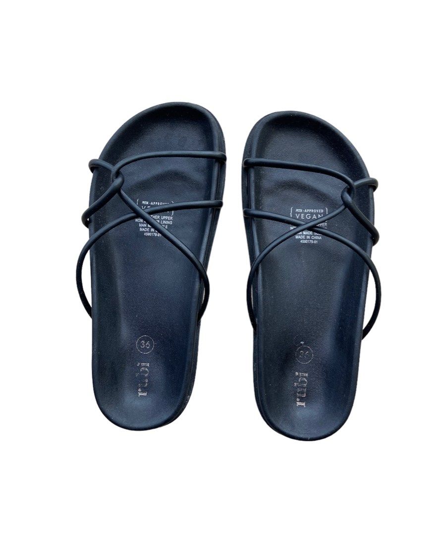 Rubi Pia Strappy Slide, Women's Fashion, Footwear, Flipflops and Slides