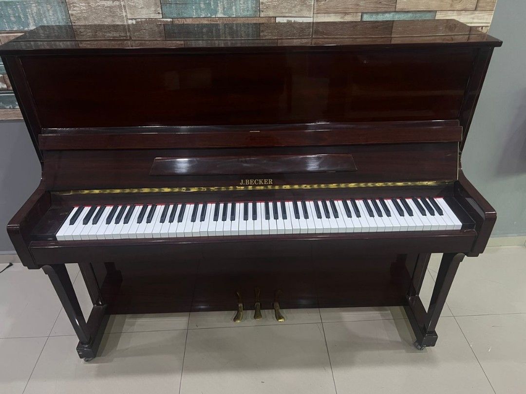 Russian Piano - J.Becker, Hobbies & Toys, Music & Media, Musical ...