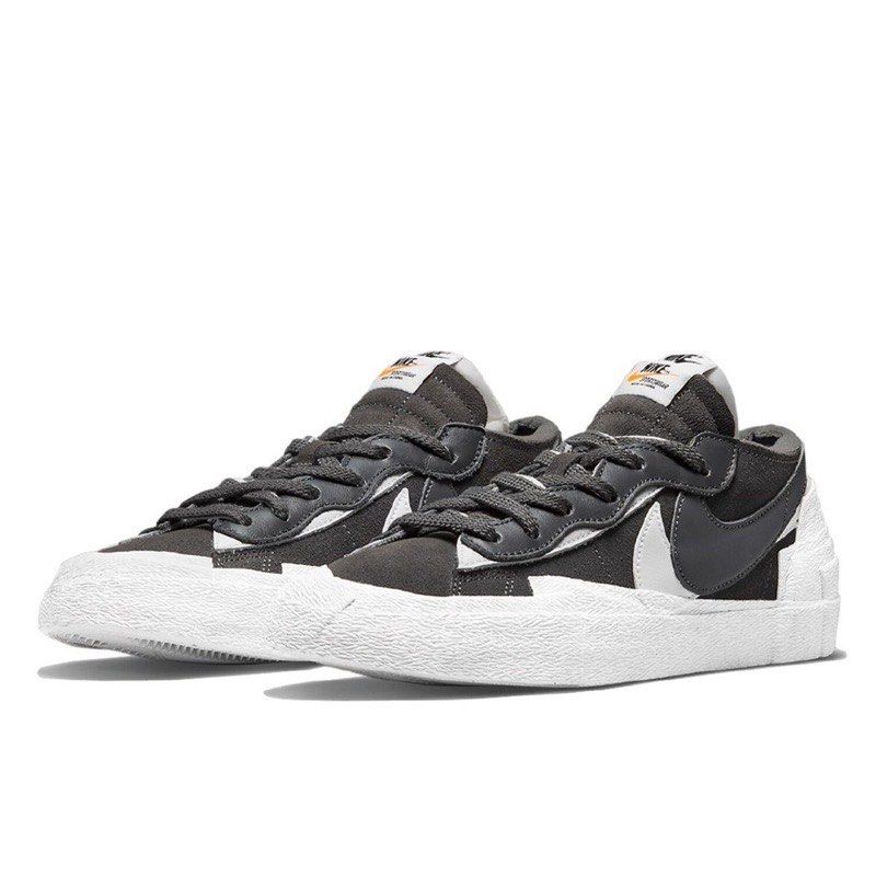 SACAI x NIKE BLAZER LOW IRON GREY 鐵灰 24.5cm