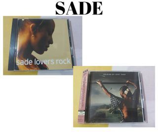 Sade Lovers Rock CD , Soldier Of Love CD (unsealed)