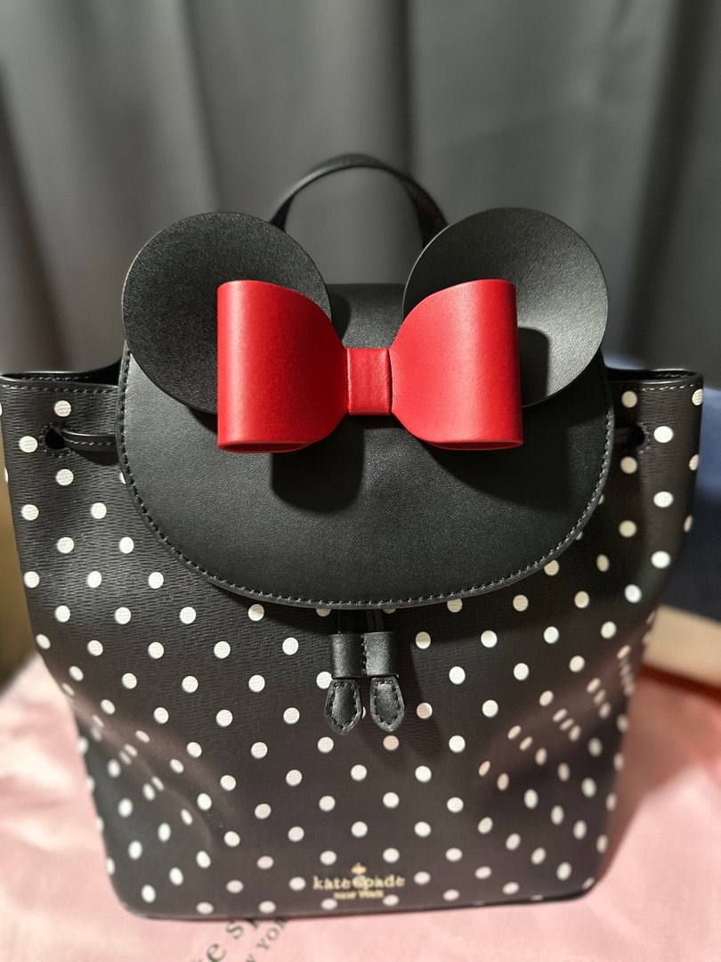 Sale Kate Spade Disney Minnie Mouse Backpack Bag Women s