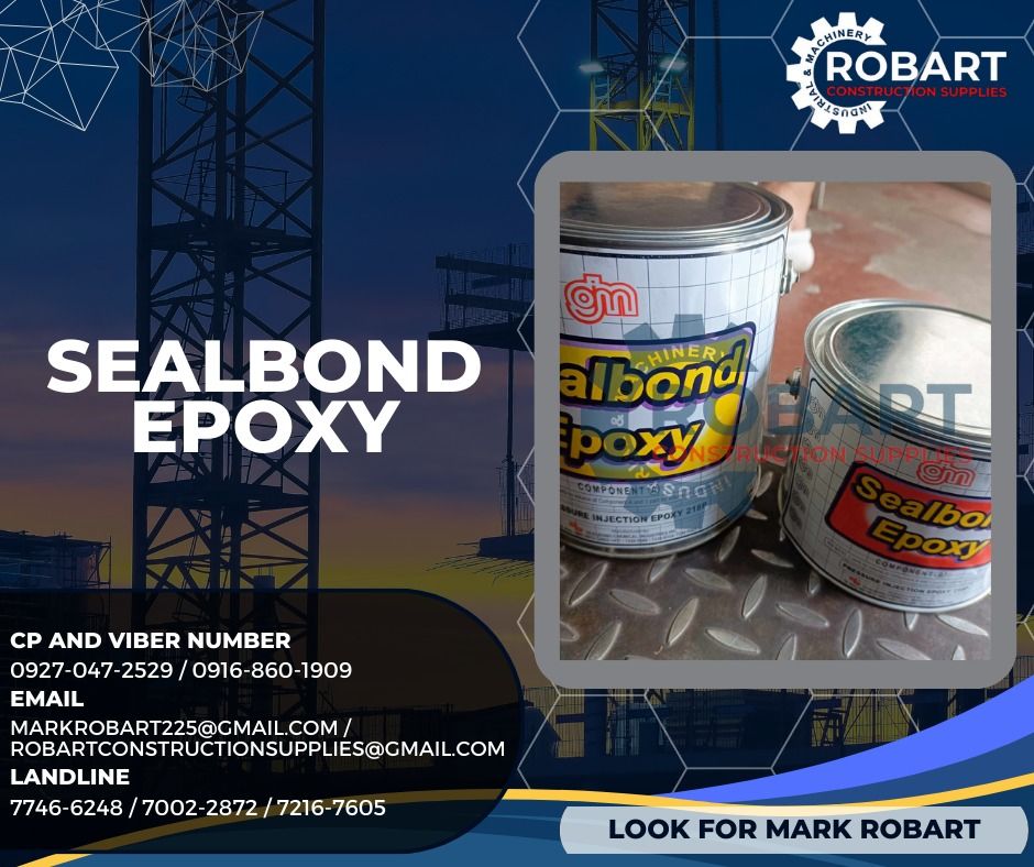Sealbond Epoxy, Commercial & Industrial, Construction Tools & Equipment
