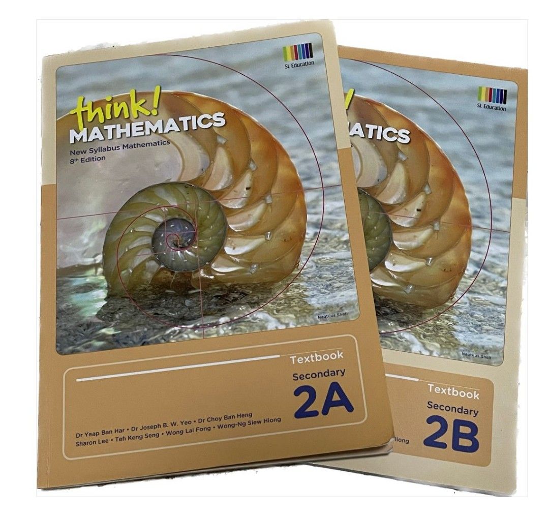 Sec 2 express math textbooks A \u0026 B, Hobbies \u0026 Toys, Books \u0026 Magazines, Textbooks on Carousell