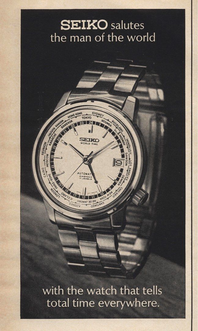 Seiko 6217 hotsell world time