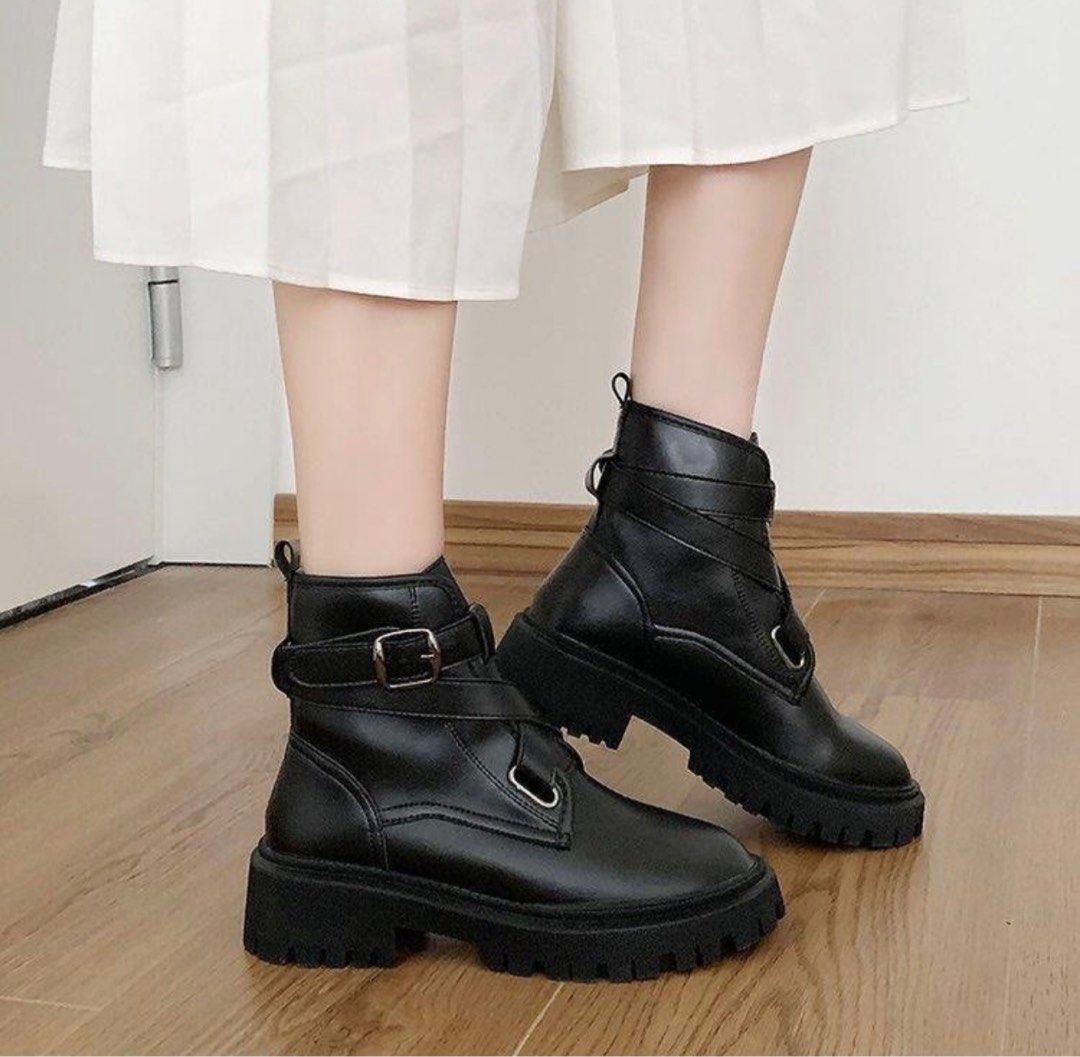 Sepatu Boots Korea style