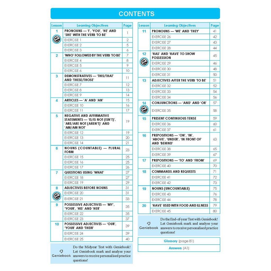 [SG] Learning+ English Grammar Workbook 1 - 6 | Skill-based | Primary ...