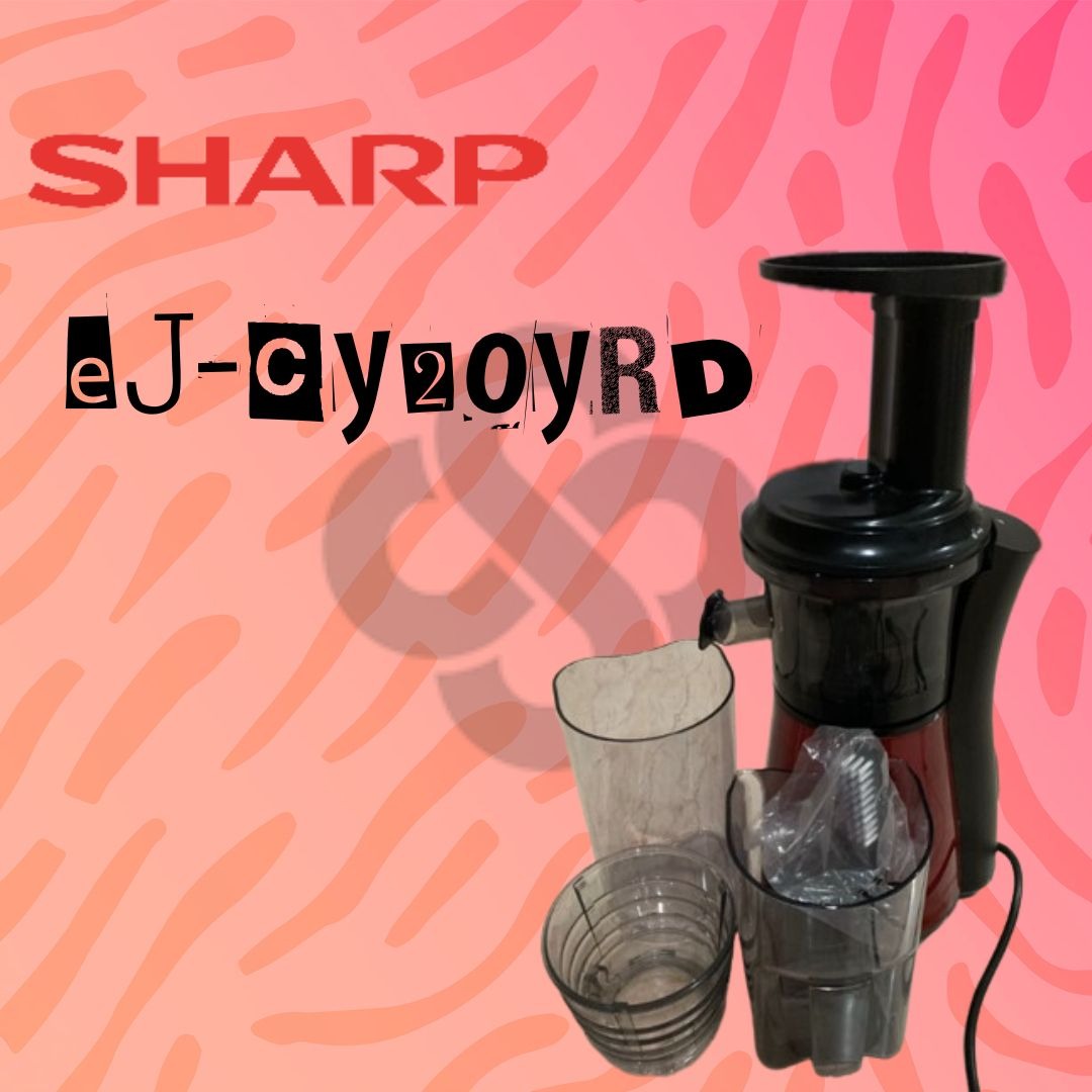 Sharp EJC20YRD Slow Juicer 0.8 Liter 150 Watt, Elektronik, Lainnya di