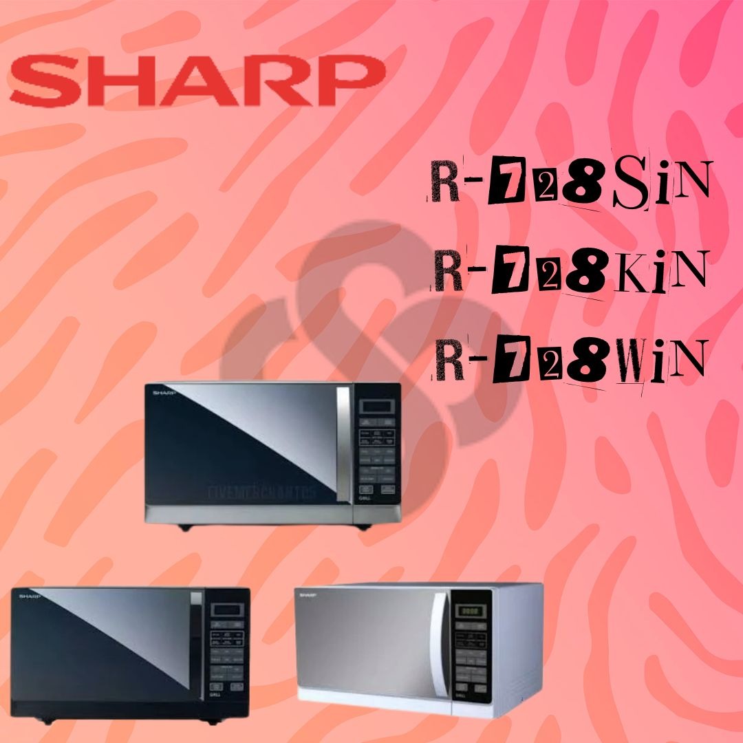 Sharp Microwave Oven R728 25 Liter, Elektronik, Lainnya di Carousell
