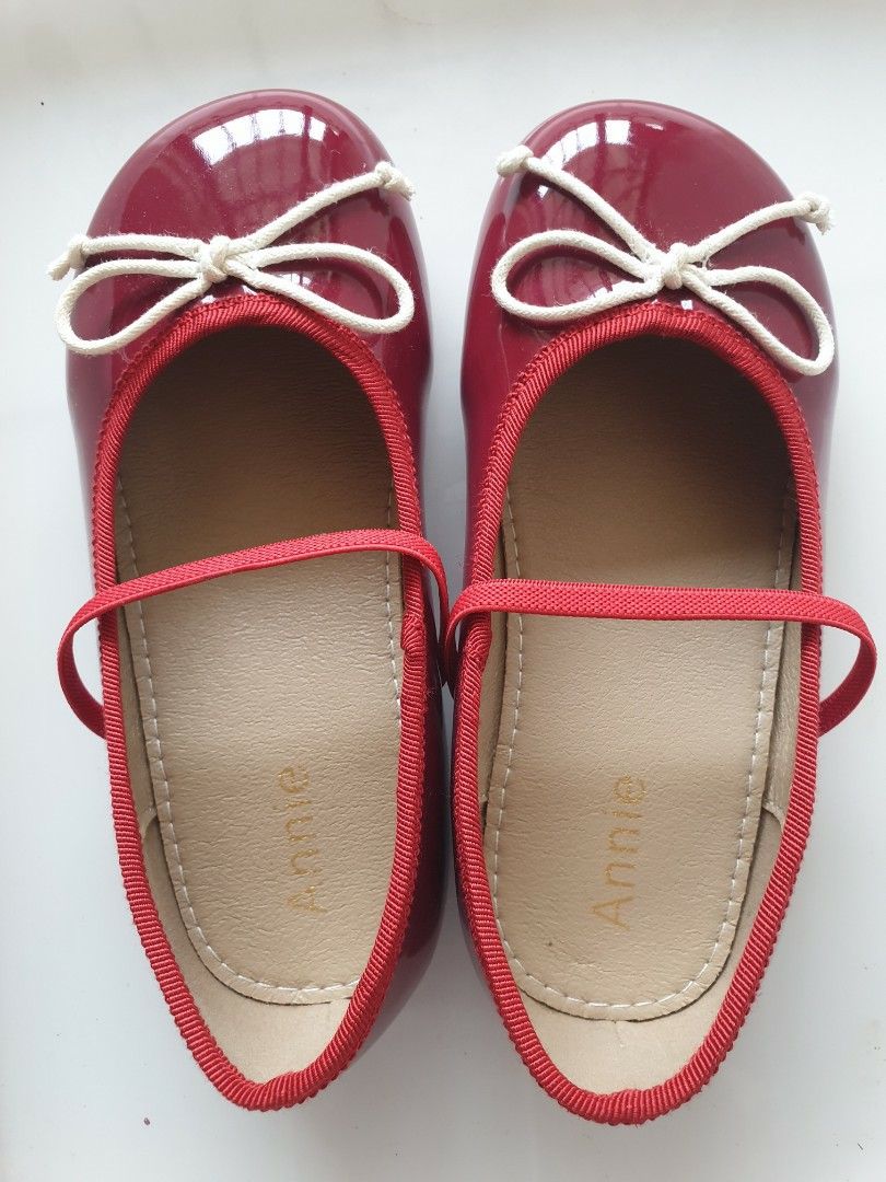 Red dress shoes sale for little girls
