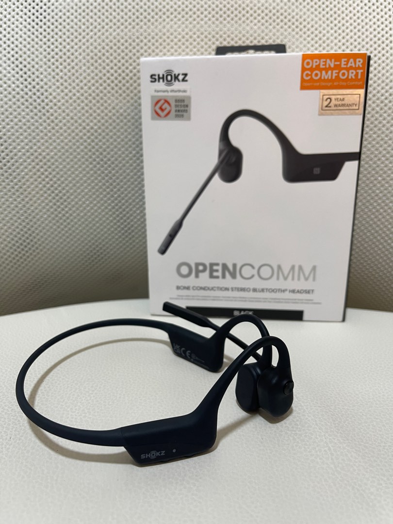 Afterhokz OpenComm I A Bone Conduction Headet For The Zoom Generation