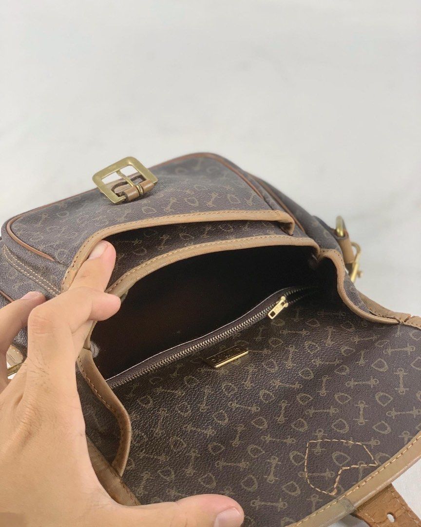 LV Sling gibeciere pm authentic, Fesyen Wanita, Tas & Dompet di