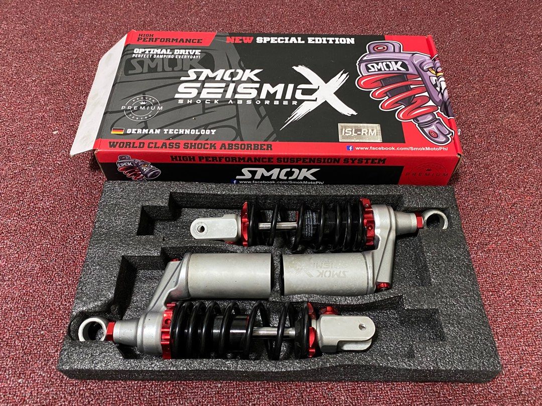 SMOK 280 mm Shock Absorber Aerox/Nmax v2, Motorbikes, Motorbike Parts ...