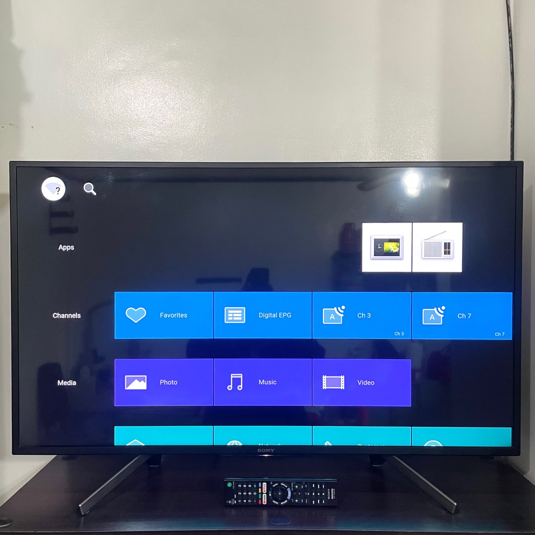 Sony Bravia 43" Smart TV, TV & Home Appliances, TV & Entertainment, TV