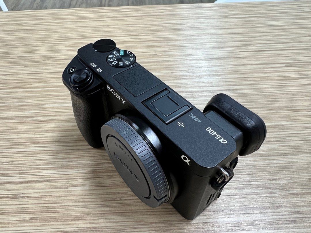 Sony A6400 body—99% like new. Shutter count 29k only