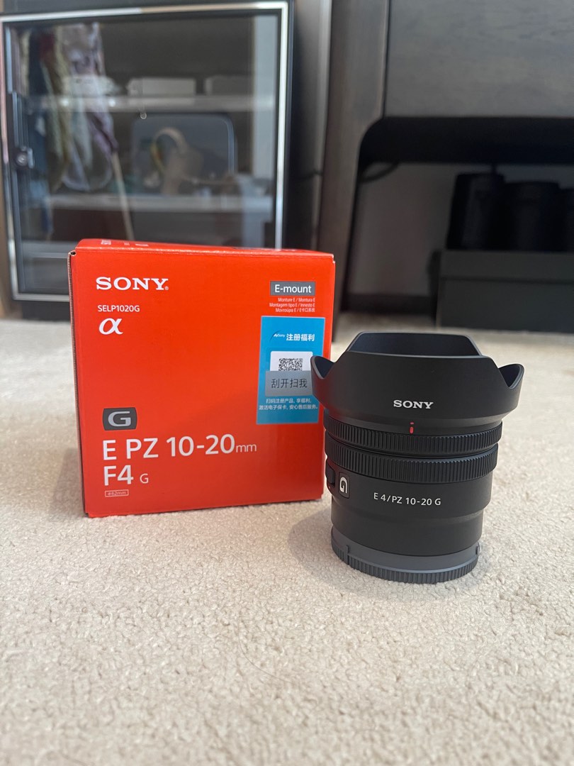 Sony E PZ 10-20mm F4 G (SELP1020G), 攝影器材, 鏡頭及裝備