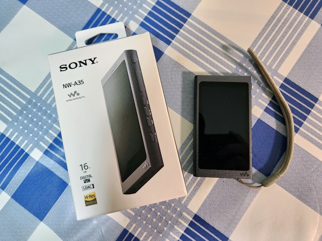 SONY NW-A35 Walkman MP3及收音機, 音響器材, 音樂播放裝置MP3及CD