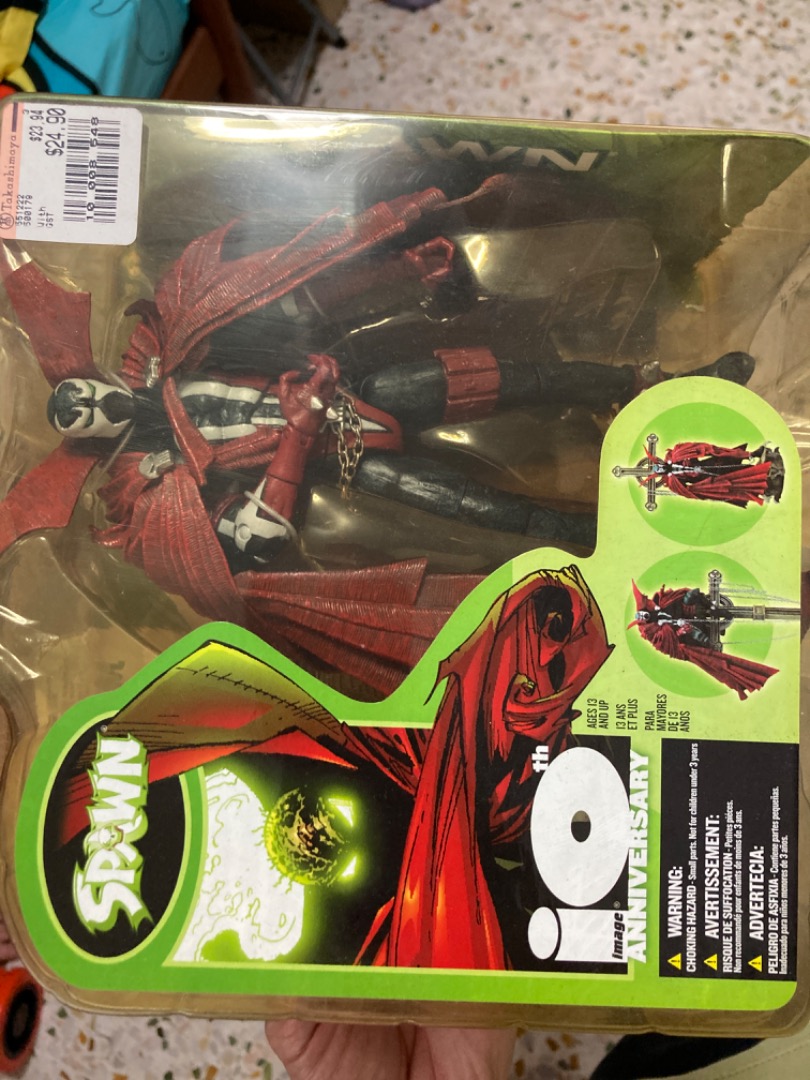 Spawn Image 10th Anniversary Action Figure 2002 McFarlane Toys New in