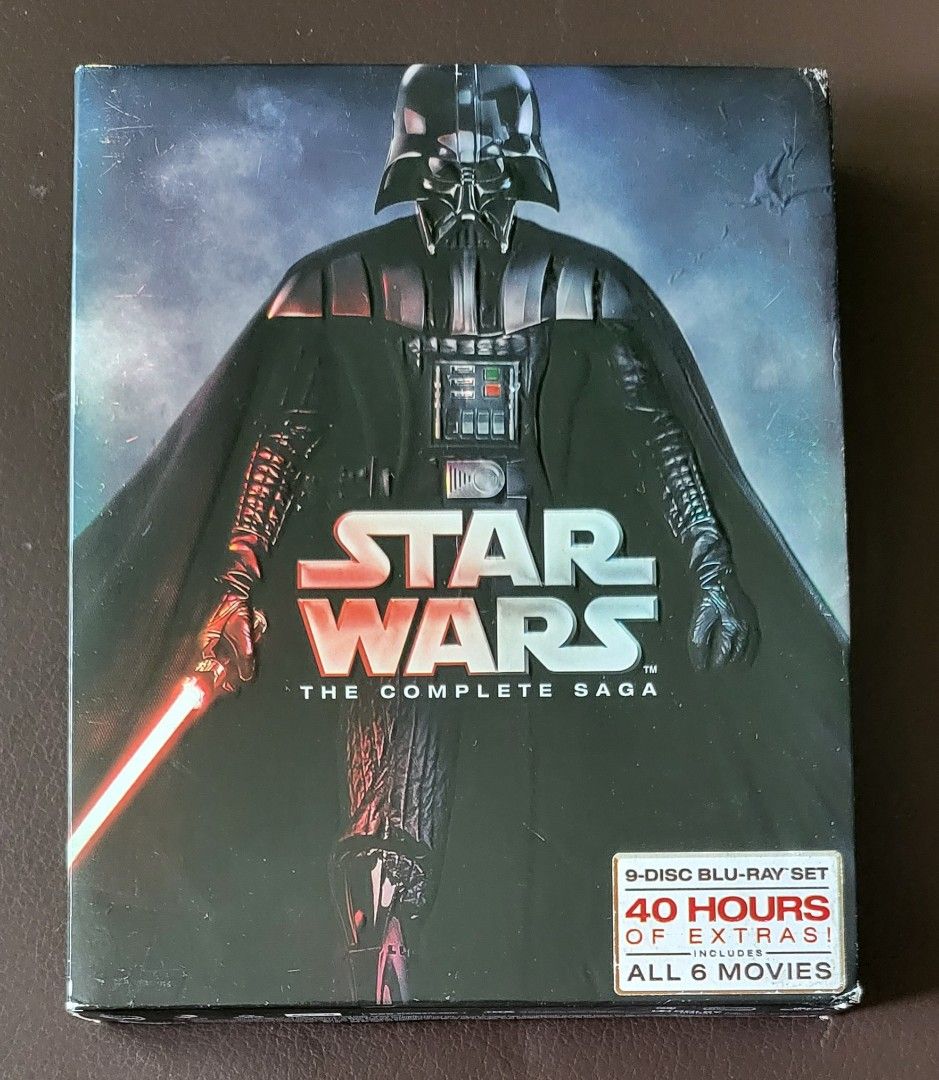 Star wars the hotsell complete saga dvd