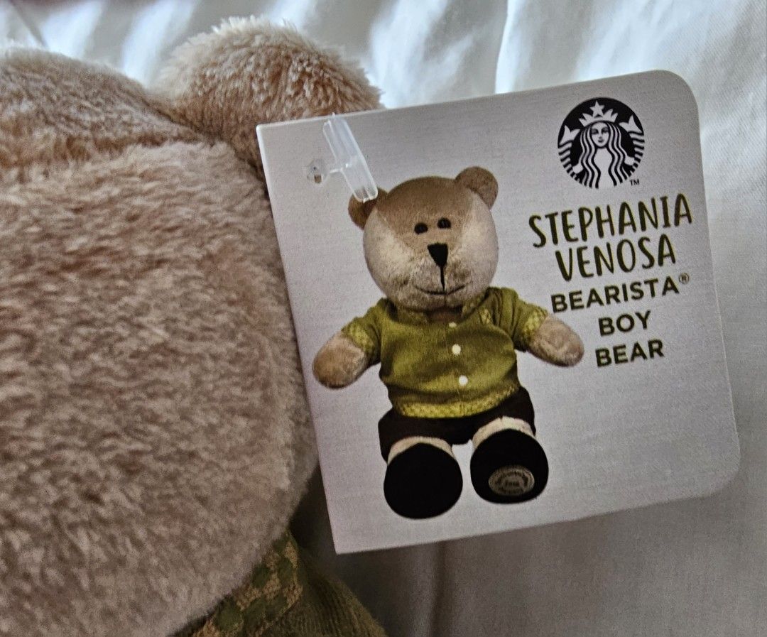 STARBUCKS BEARISTA BEAR (STEPHANIA VENOSA BEARISTA BOY BEAR), Hobbies