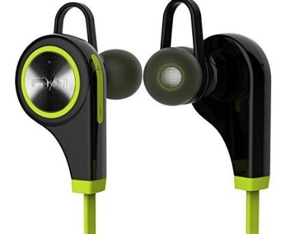 Bluetooth Headphones Q9 Klason Hands free Calling Earbuds Wireless Bluetooth 4.1 Stereo Sport Headset Earphone Green