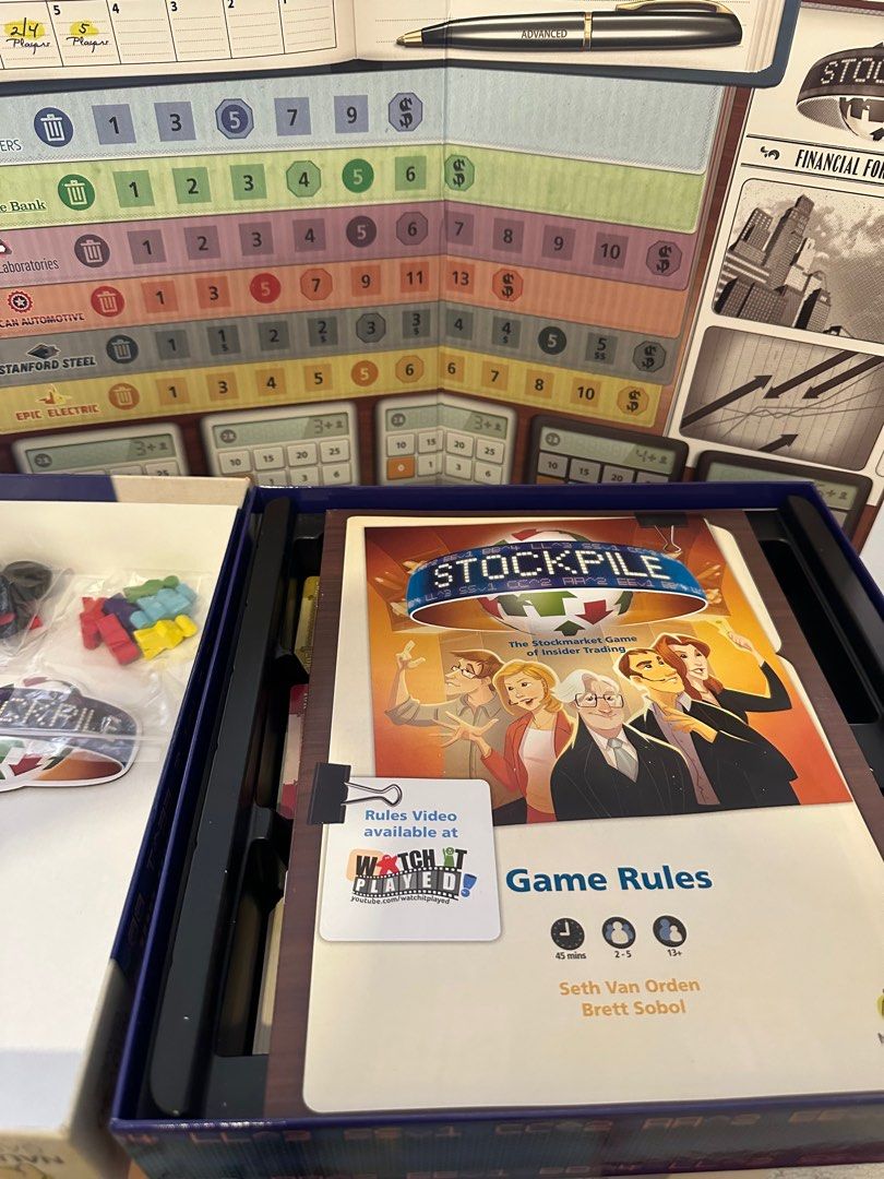 Stockpile Board game, Hobbies & Toys, Toys & Games on Carousell