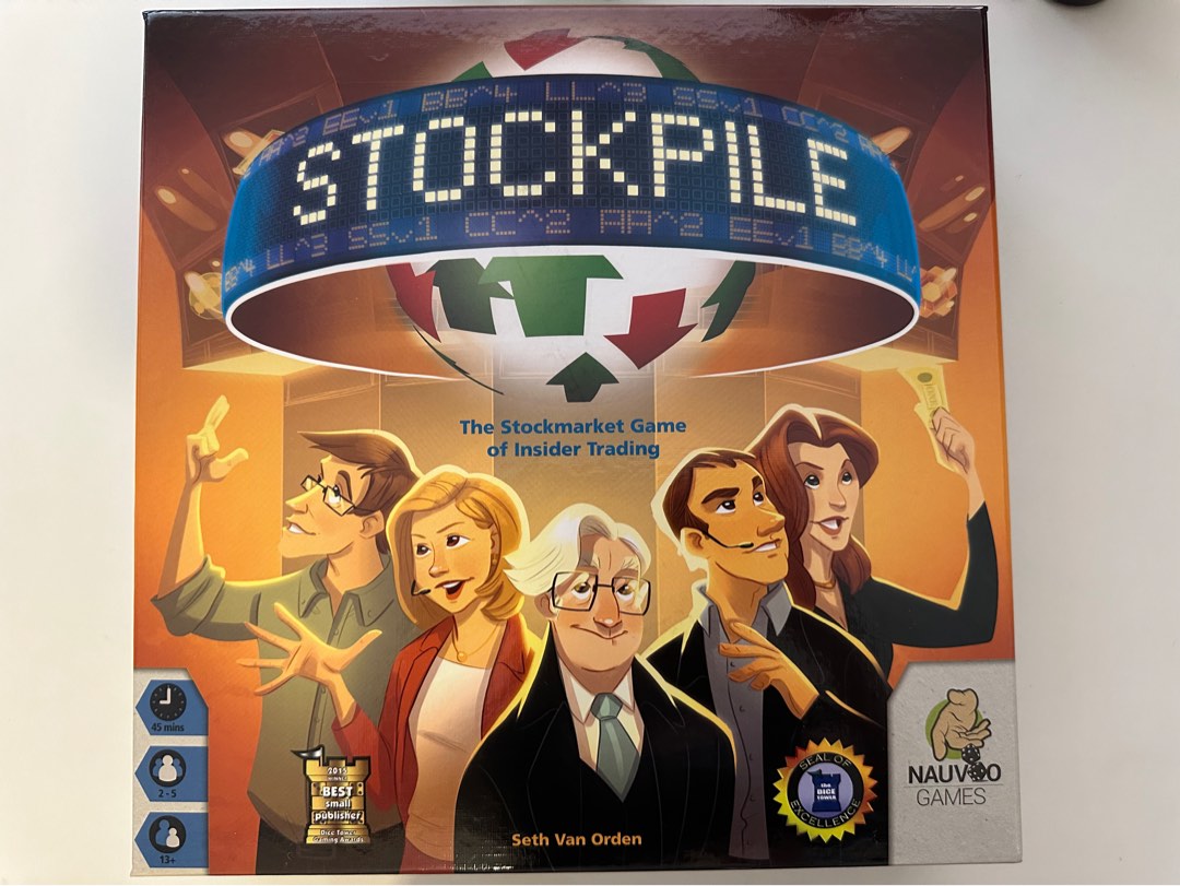 Stockpile Board game, Hobbies & Toys, Toys & Games on Carousell