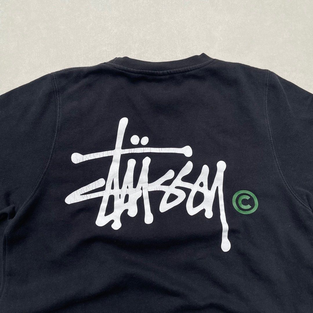 Hoodie Stussy Brodé Spellout Noir - S main image 1
