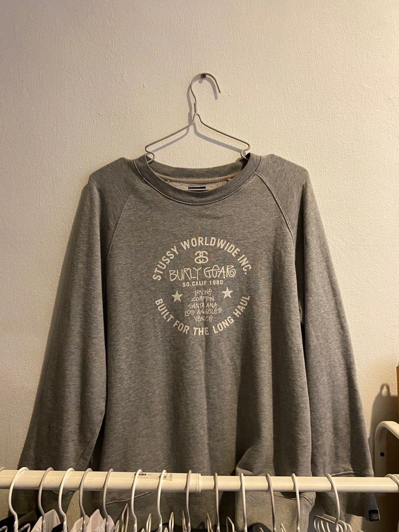 Stussy vintage burly hoodie sale