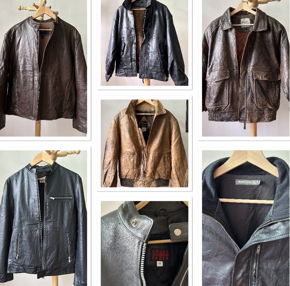 Style up in Leather!, Men's Fashion, Coats, Jackets and Outerwear