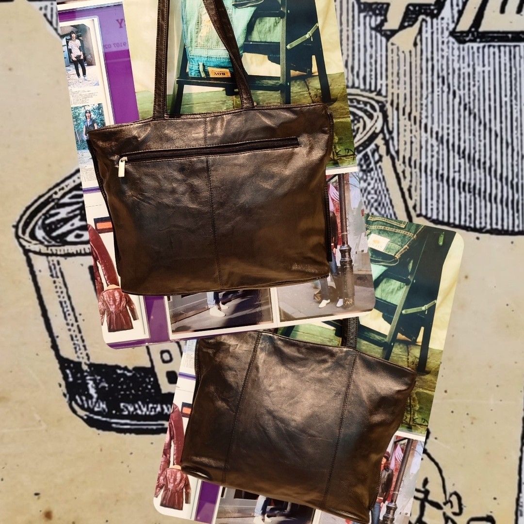 Genuine leather shoulder bags cheap