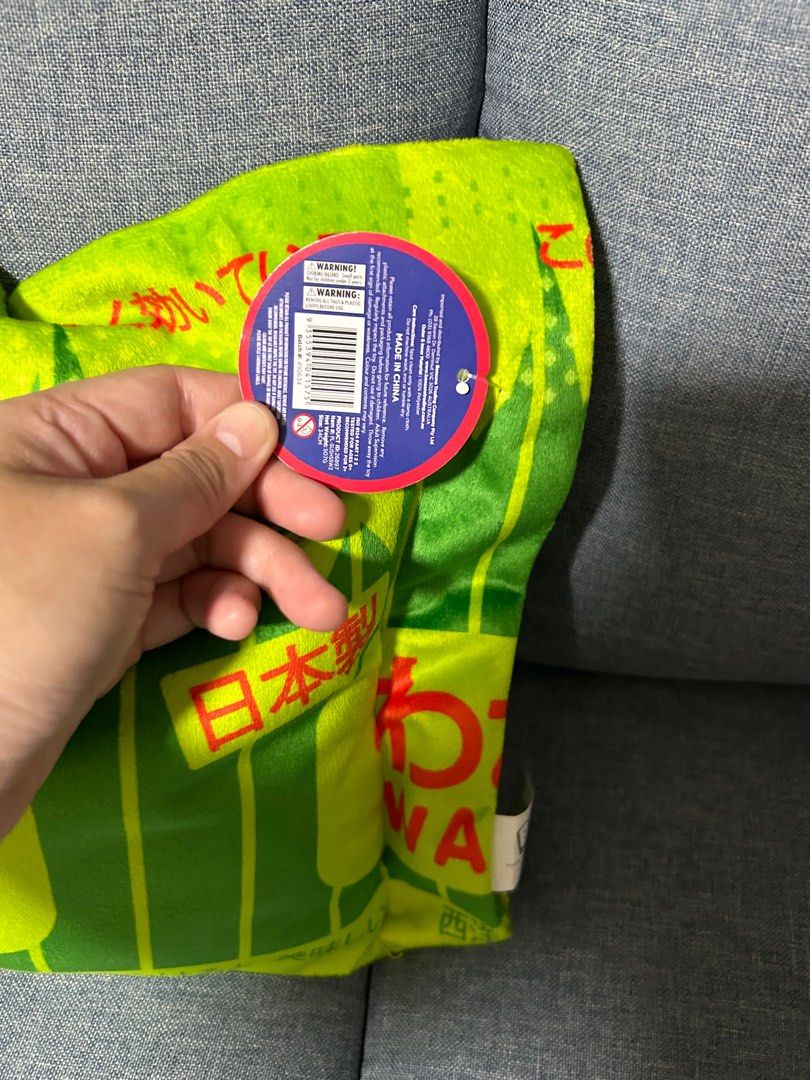 Super cute! Wasabi Japan Japanese sauce soft toy plush Plushie huggable