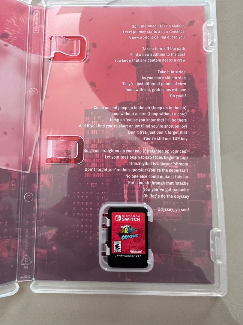 Super Mario Odyssey pre owned Video Gaming Video Games