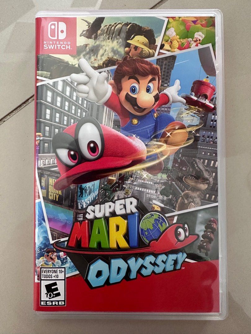 Super Mario Odyssey pre owned