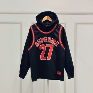 Basketball Jersey Hooded Sweatshirt - spring summer 2021 - Supreme