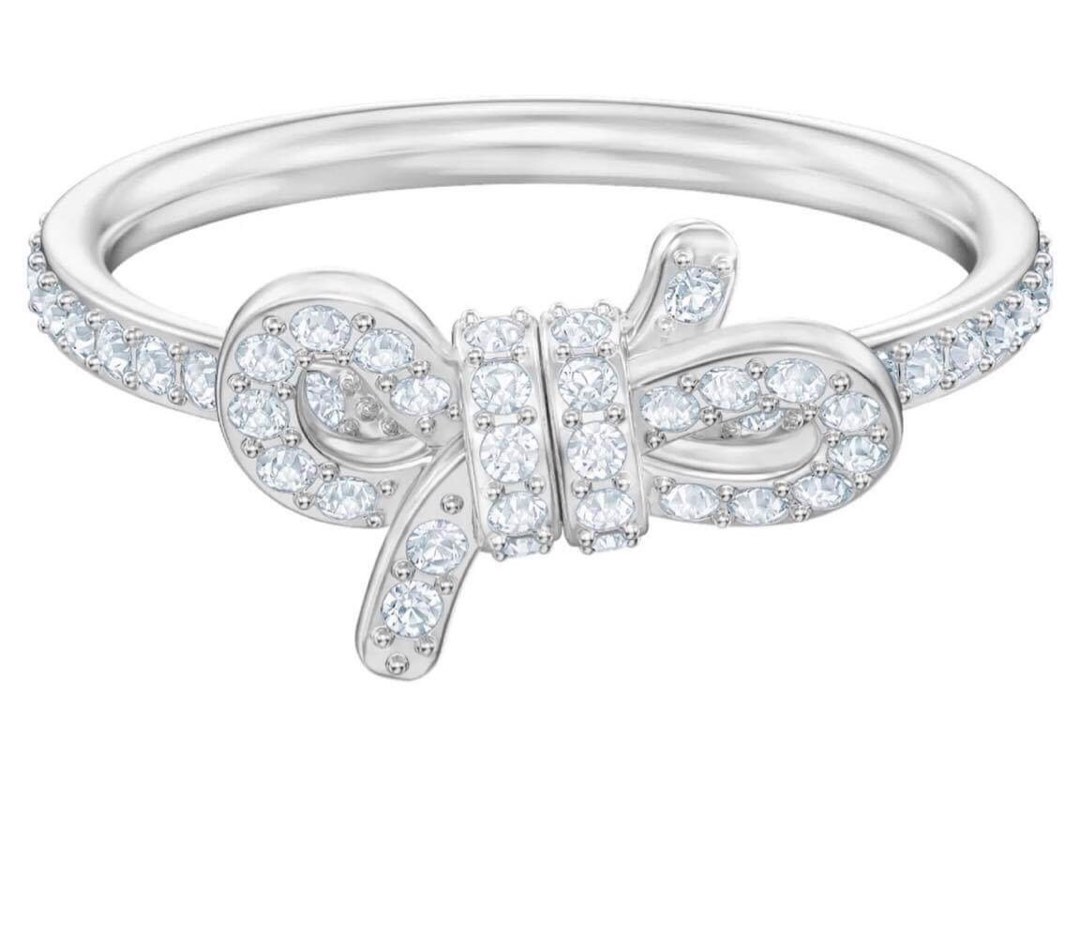 Swarovski Lifelong Bow Ring Women S Fashion Jewelry Organizers
