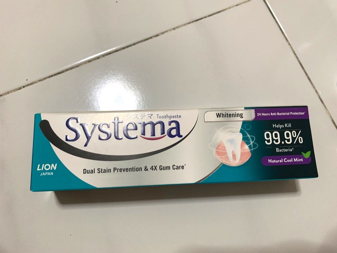 Life Systems Toothpaste Systems whitening toothpaste natural cool mint antibacterial protection ...