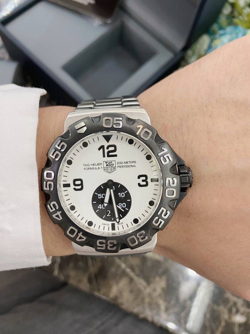 How to change date on tag heuer formula 1 outlet