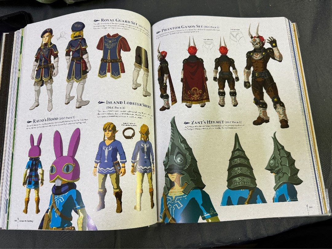 The Legend Of Zelda Breath Of The Wild Art Book www.carousell.sg