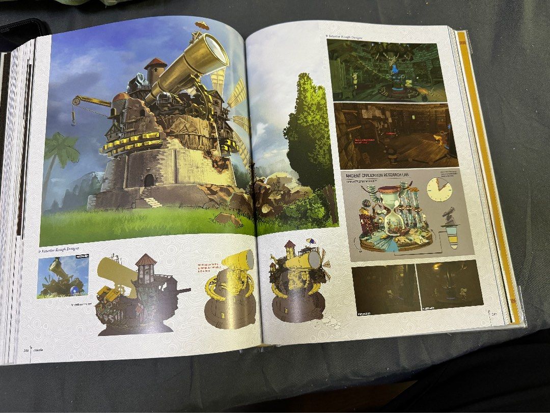 Legend Of Zelda Breath Of The Wild Art Book www.carousell.sg