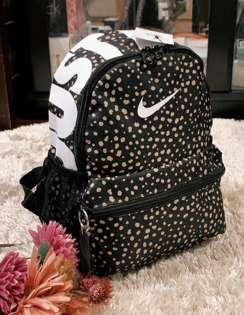Nike mini backpack leopard print shop